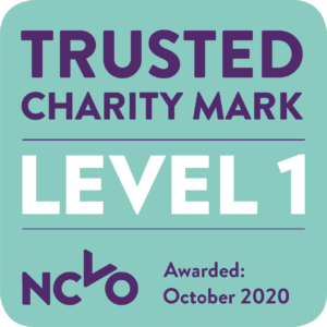 Trusted Charity Mark Level 1 badge